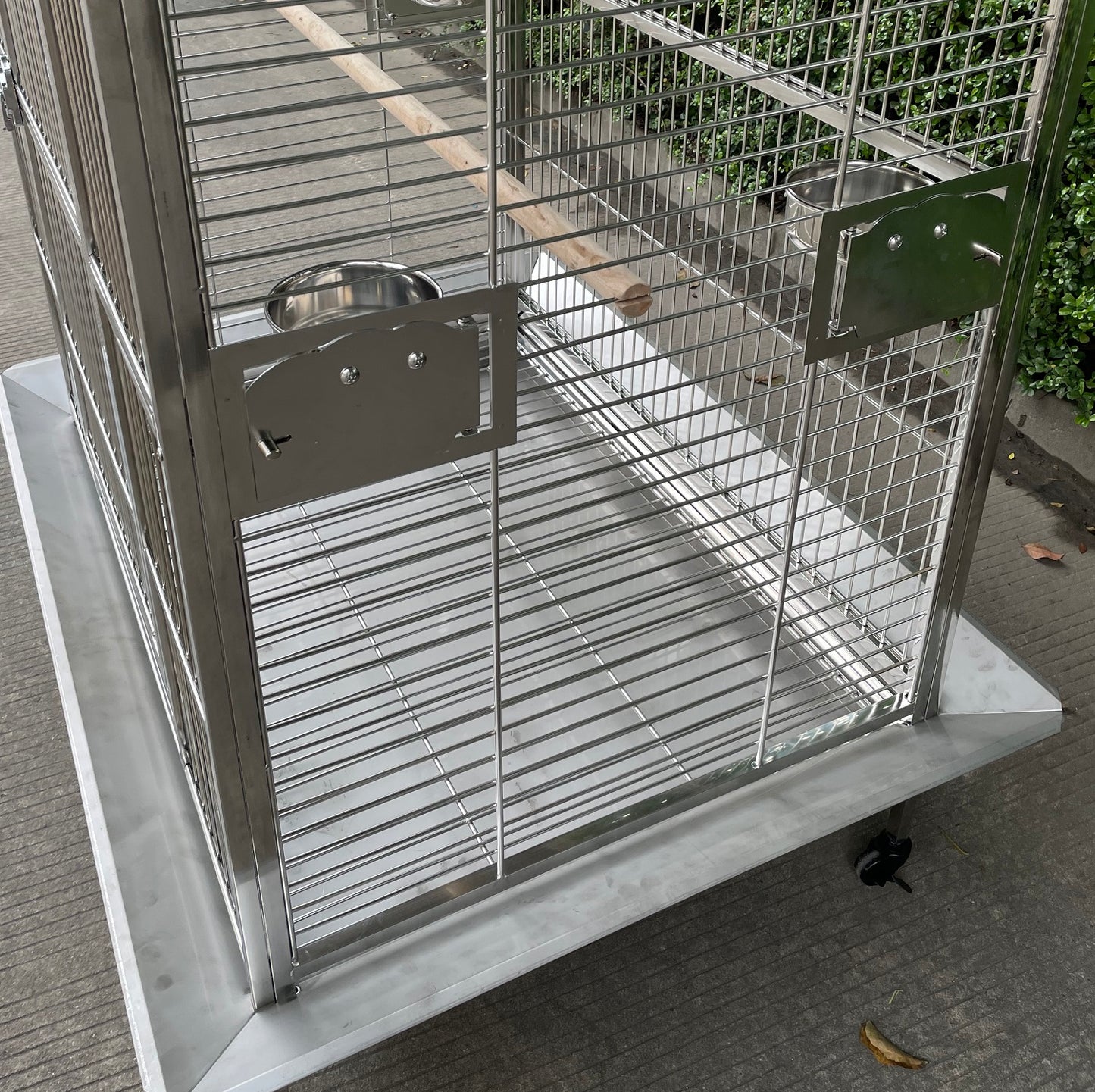 40"x30"x70" Stainless Steel SUS201 Play Top Style Bird Cage Parrot Cage Large 100X75X 175CM