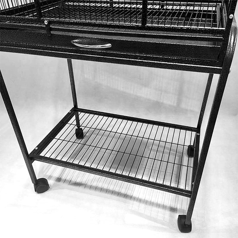 Black Vein Metal Cage Bird Cage Small Animal Cage Parrot Cage Cocktail Cage