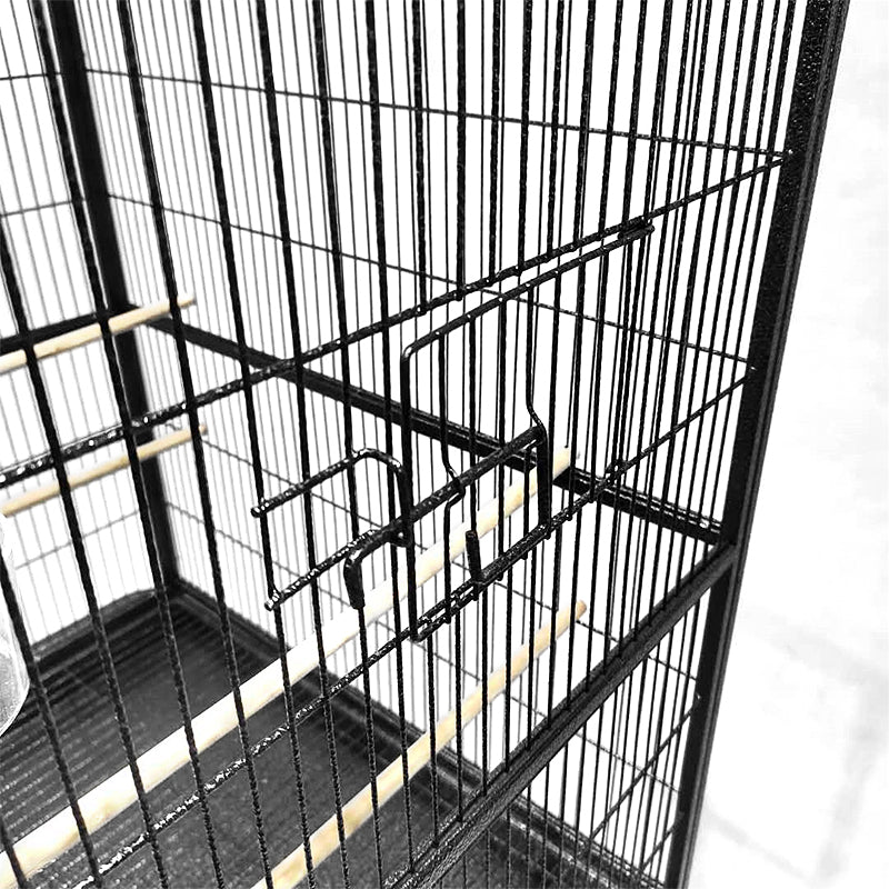 Black Vein Metal Cage Bird Cage Small Animal Cage Parrot Cage Cocktail Cage