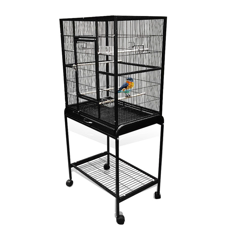 Black Vein Metal Cage Bird Cage Small Animal Cage Parrot Cage Cocktail Cage