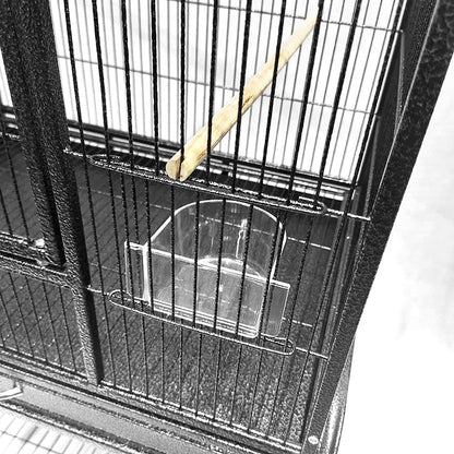 Black Vein Metal Cage Bird Cage Small Animal Cage Parrot Cage Cocktail Cage