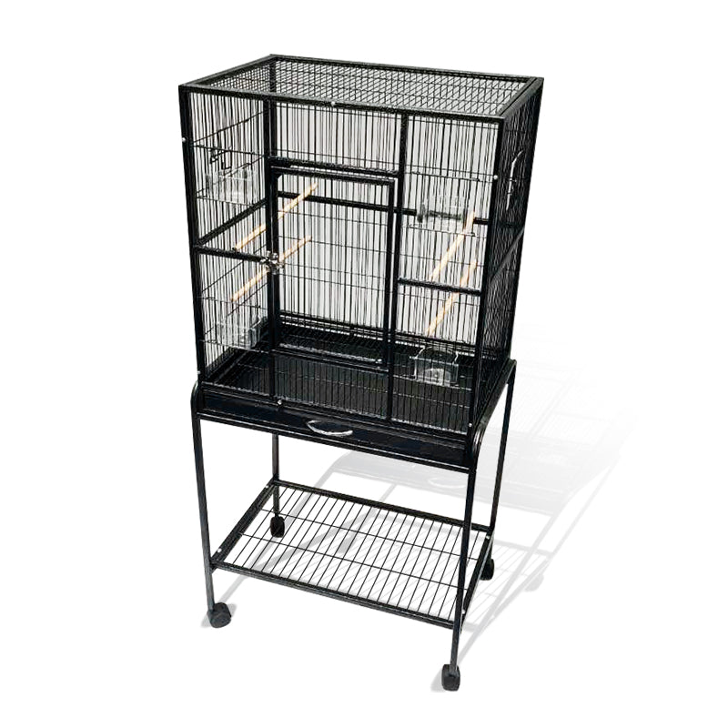Black Vein Metal Cage Bird Cage Small Animal Cage Parrot Cage Cocktail Cage
