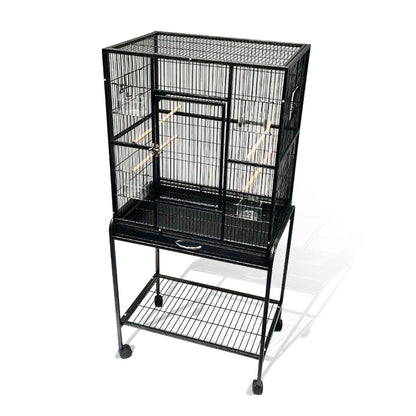 Black Vein Metal Cage Bird Cage Small Animal Cage Parrot Cage Cocktail Cage